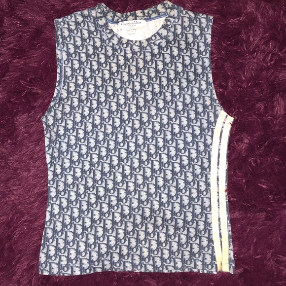 Christian Dior trotter monogram tank top - Picture 1 of 2